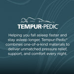Tempur Sealy - LUXEADAPT 2.0 SOFT KING MATTRESS - White|Black Fabric - Mattresses - Additional View 12