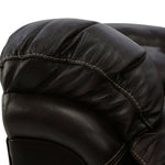 Hudson Leather Power Loveseat With Console - Chocolate - Additional View 3