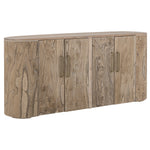 International Furniture Direct - RIVERBEND CONSOLE - Light Brown Wood - Tables - Additional View 1