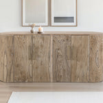 International Furniture Direct - RIVERBEND CONSOLE - Light Brown Wood - Tables - Additional View 4