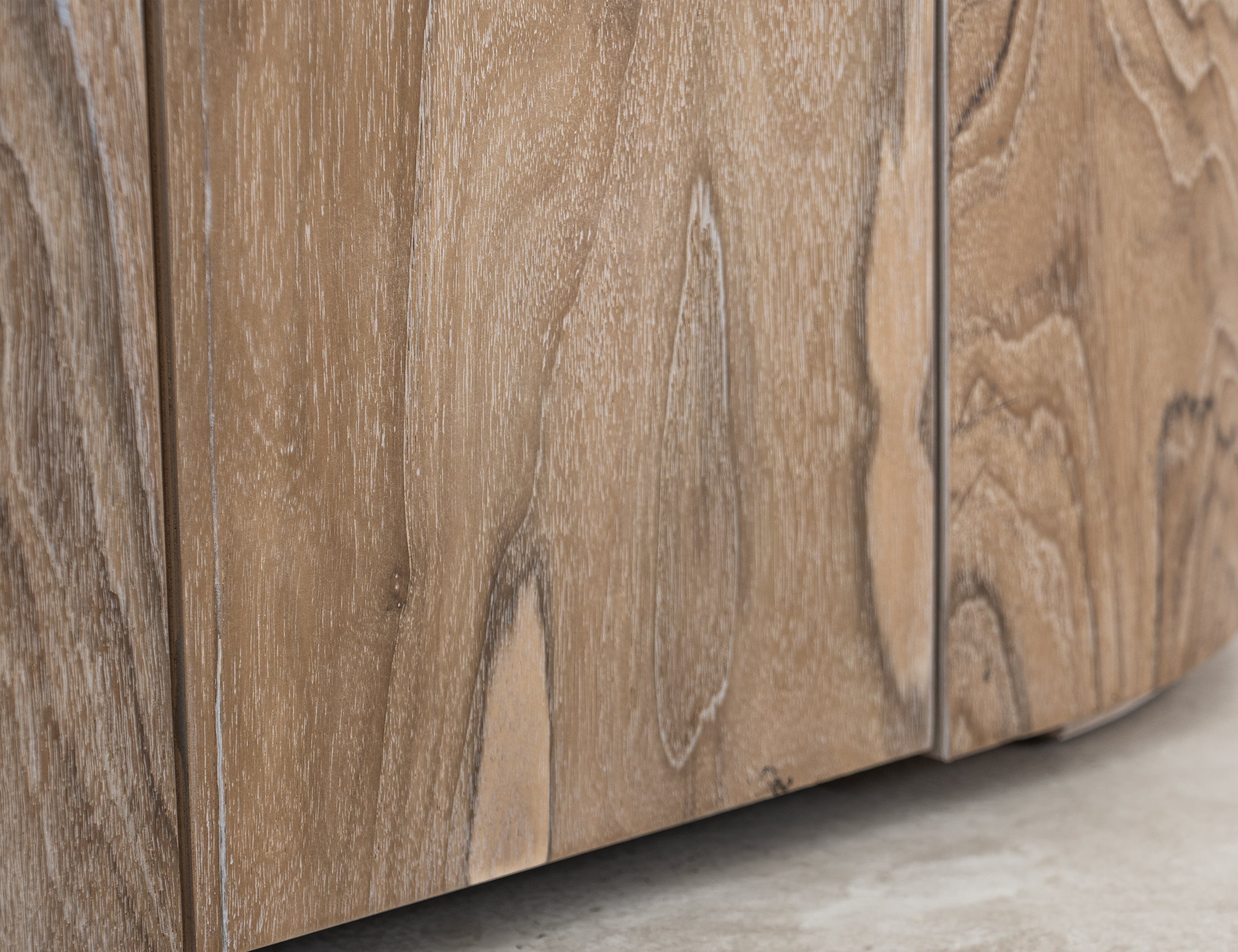 International Furniture Direct - RIVERBEND CONSOLE - Light Brown Wood - Tables - Additional View 7