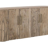 Balam 4 Doors Console - Ivory White