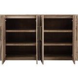 Balam 4 Doors Console - Ivory White