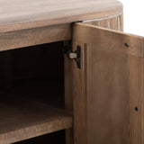 Balam 4 Doors Console - Ivory White