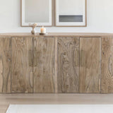 Balam 4 Doors Console - Ivory White