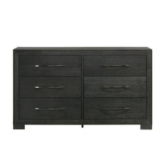 Elements International - Allan Black Dresser - Wood - Dresser & Mirror - Additional View 1