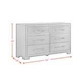 Elements International - Allan Black Dresser - Wood - Dresser & Mirror - Additional View 8