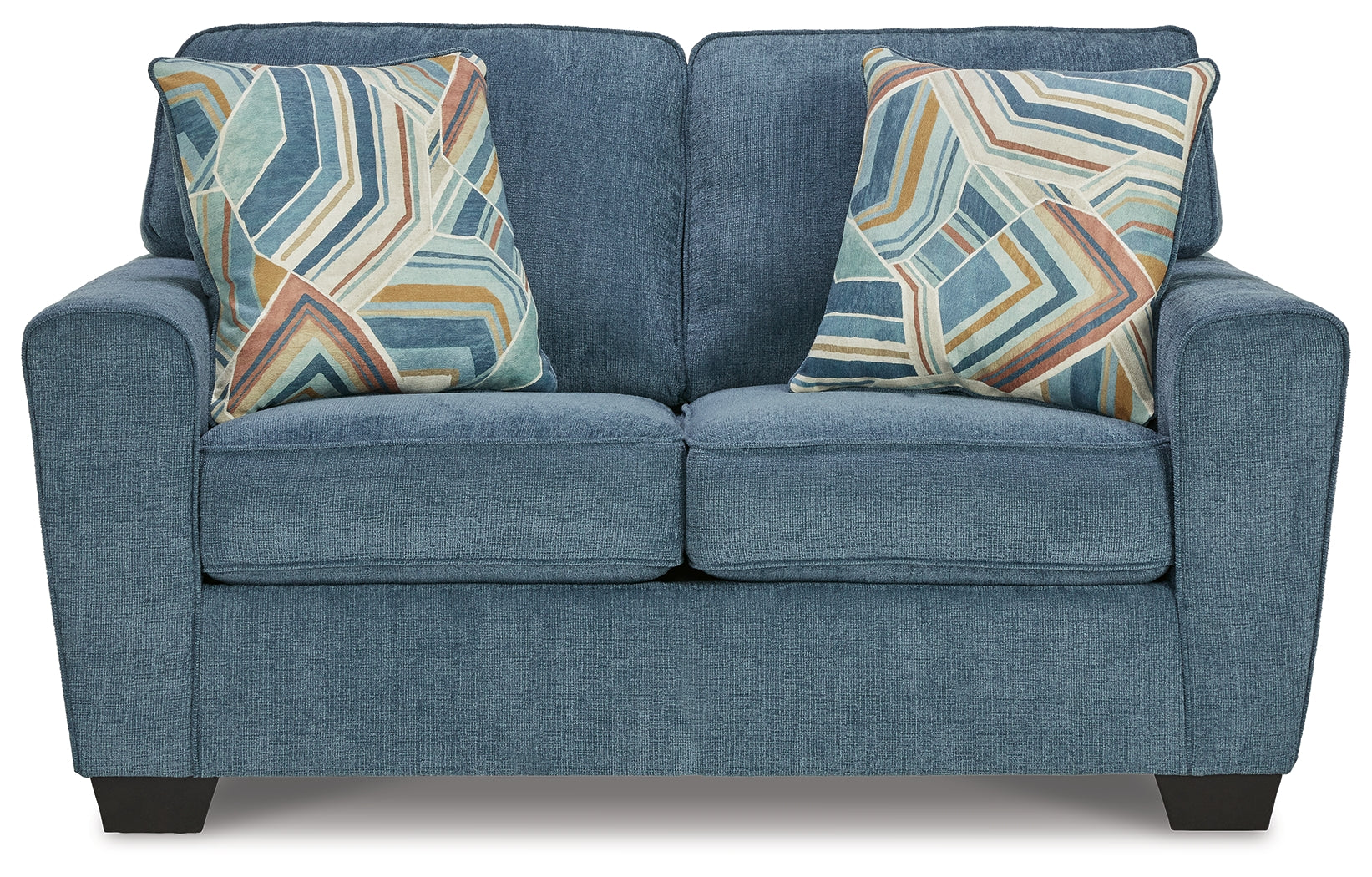 Ashley Furniture - CASHTON BLUE LOVESEAT - Fabric - Loveseats - Additional View 2