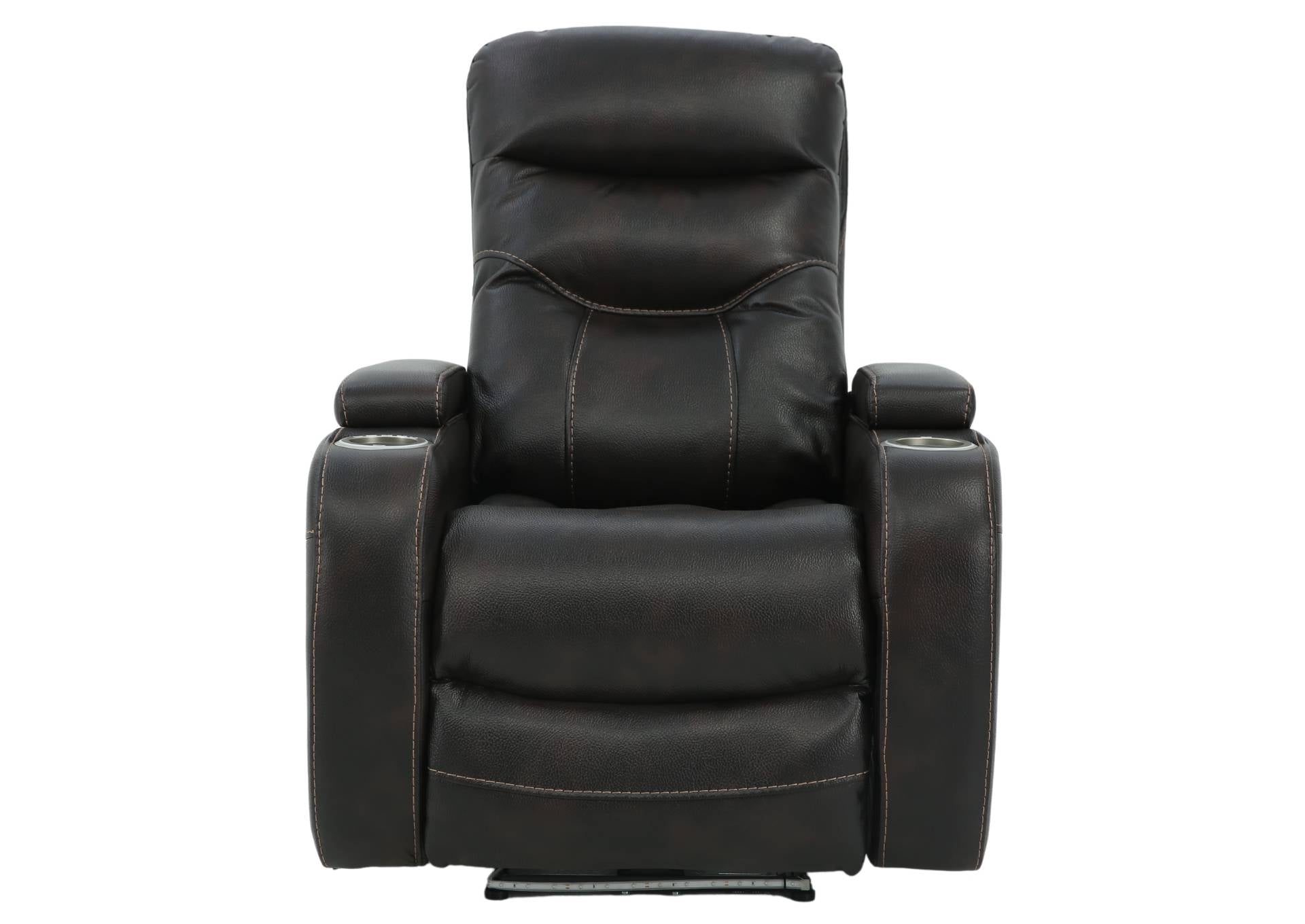 BOLTON WALNUT 2P POWER RECLINER WITH LIGHT