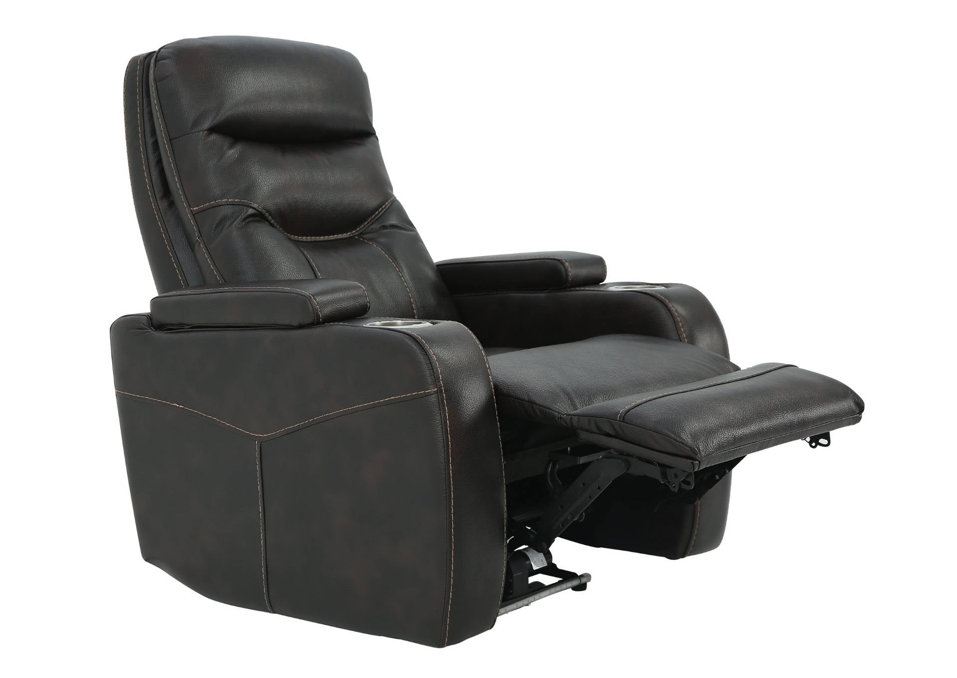 BOLTON WALNUT 2P POWER RECLINER WITH LIGHT - Additional View 2