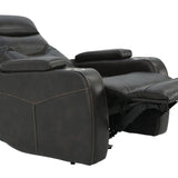 BOLTON WALNUT 2P POWER RECLINER WITH LIGHT - Additional View 3