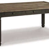Ashley Furniture - Tyler Creek Dining Table - Dark Gray Wood - Tables