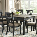 Ashley Furniture - Tyler Creek Dining Table - Dark Gray Wood - Tables - Additional View 1