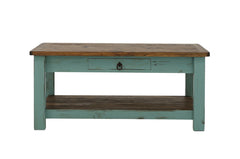 Lawman Cocktail Table - Turquoise
