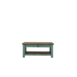 Lawman Cocktail Table - Turquoise