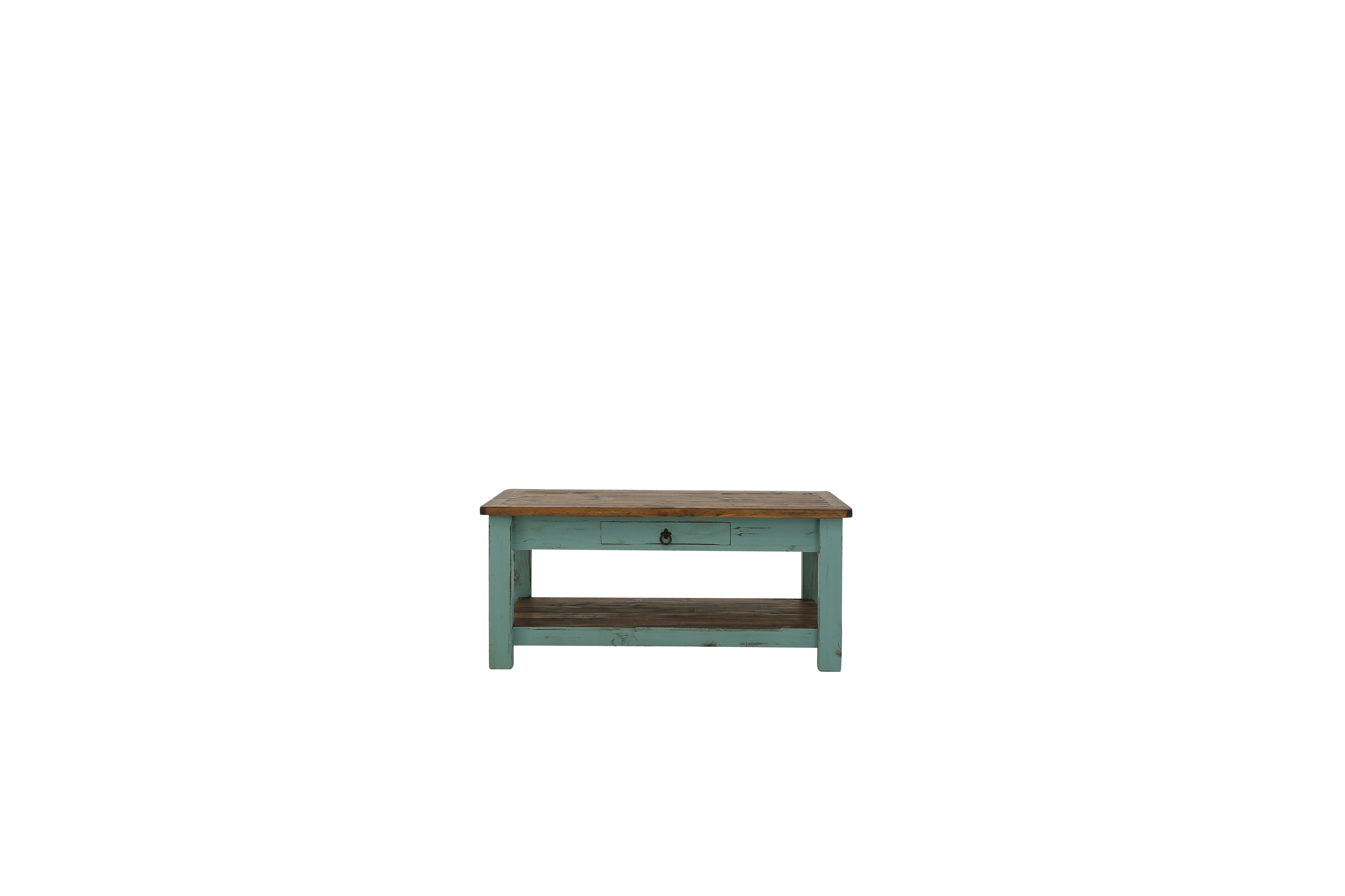 Lawman Cocktail Table - Turquoise