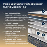 Cascade Bluff Medium Hybrid Mattress