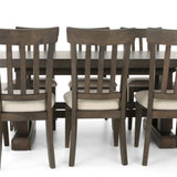 Napa 9 Piece Dining Set - Dark - Additional View 1