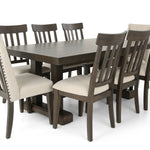 Napa 9 Piece Dining Set - Dark - Additional View 2