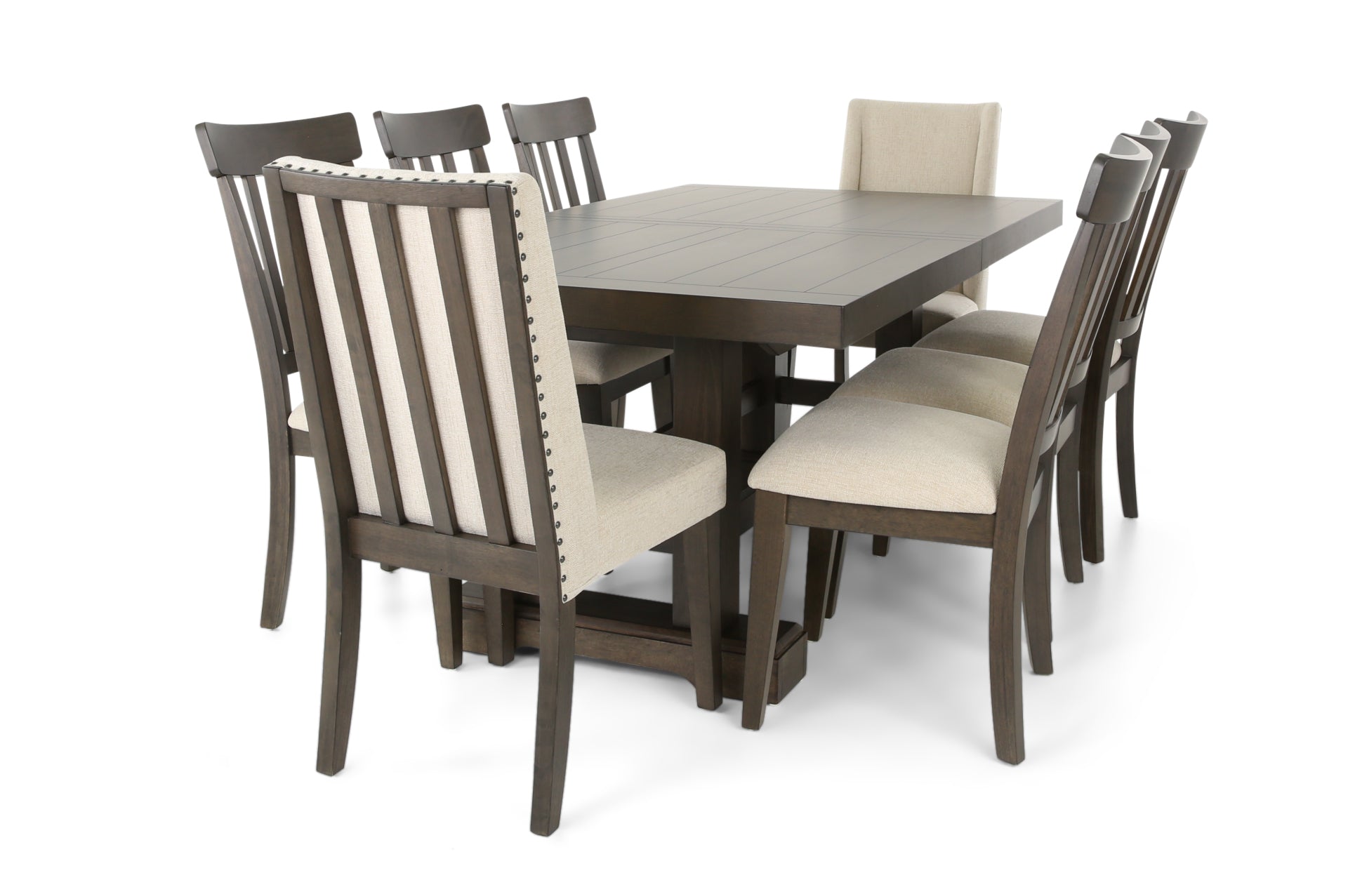 Napa 9 Piece Dining Set - Dark - Additional View 3