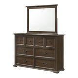 Mossberg Rustic Dresser And Mirror - Oak - Additional View 1