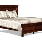 New Classic - Tamarack Full Bed - Cherry - Dark Brown Wood - Beds
