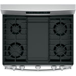 GE STAINLESS STEEL 30" FREE-STANDING GAS RANGE - Pearl Silver|Black - Ranges - Additional View 2