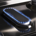 GE STAINLESS STEEL 30" FREE-STANDING GAS RANGE - Pearl Silver|Black - Ranges - Additional View 5