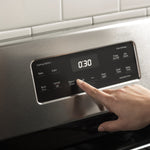 GE STAINLESS STEEL 30" FREE-STANDING GAS RANGE - Pearl Silver|Black - Ranges - Additional View 12