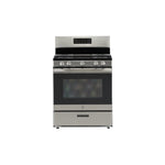 GE STAINLESS STEEL 30" FREE-STANDING GAS RANGE - Pearl Silver|Black - Ranges - Additional View 21