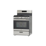 GE STAINLESS STEEL 30" FREE-STANDING GAS RANGE - Pearl Silver|Black - Ranges - Additional View 22