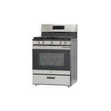 GE STAINLESS STEEL 30" FREE-STANDING GAS RANGE - Pearl Silver|Black - Ranges - Additional View 22