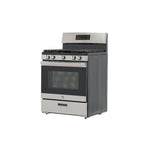 GE STAINLESS STEEL 30" FREE-STANDING GAS RANGE - Pearl Silver|Black - Ranges - Additional View 23