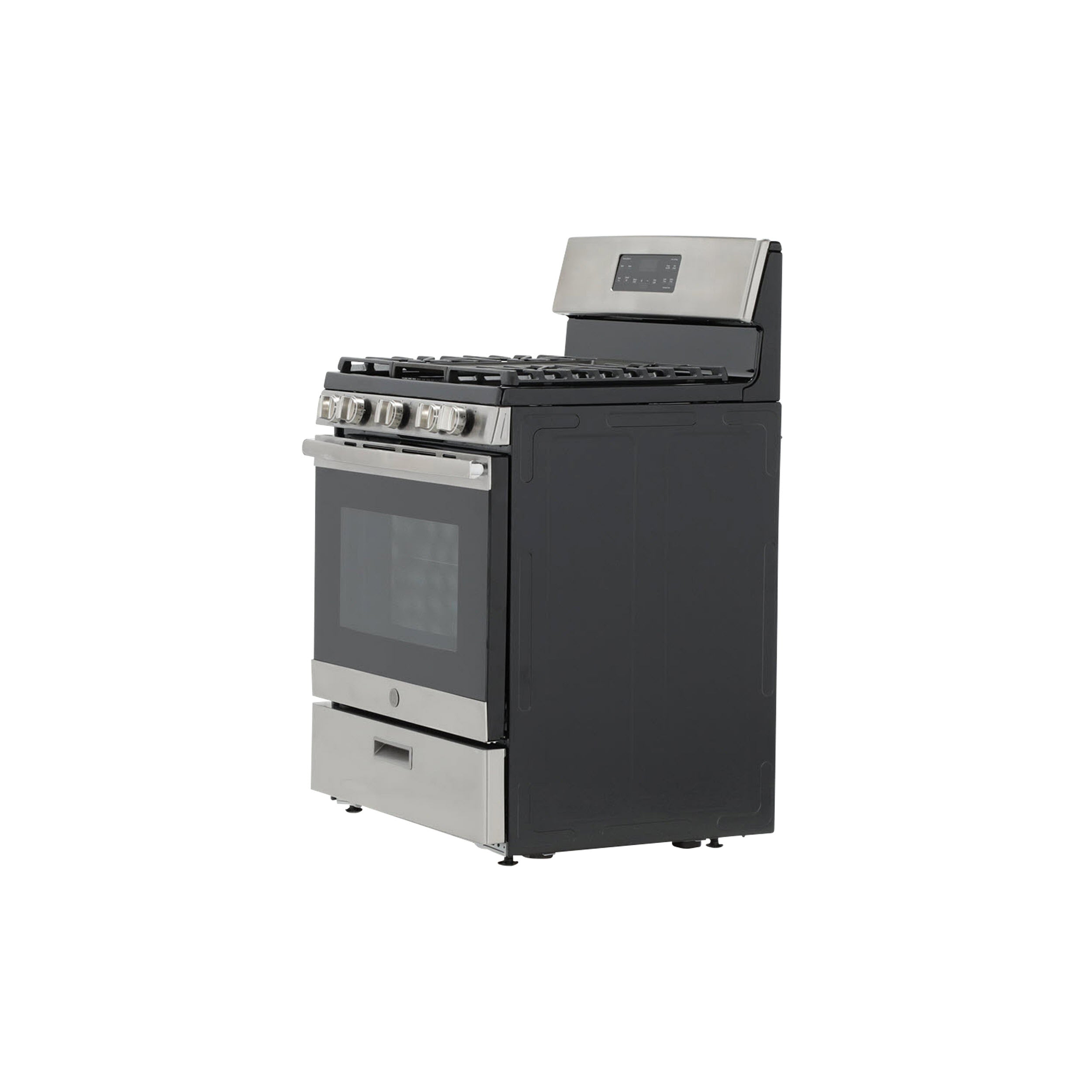 GE STAINLESS STEEL 30" FREE-STANDING GAS RANGE - Pearl Silver|Black - Ranges - Additional View 25