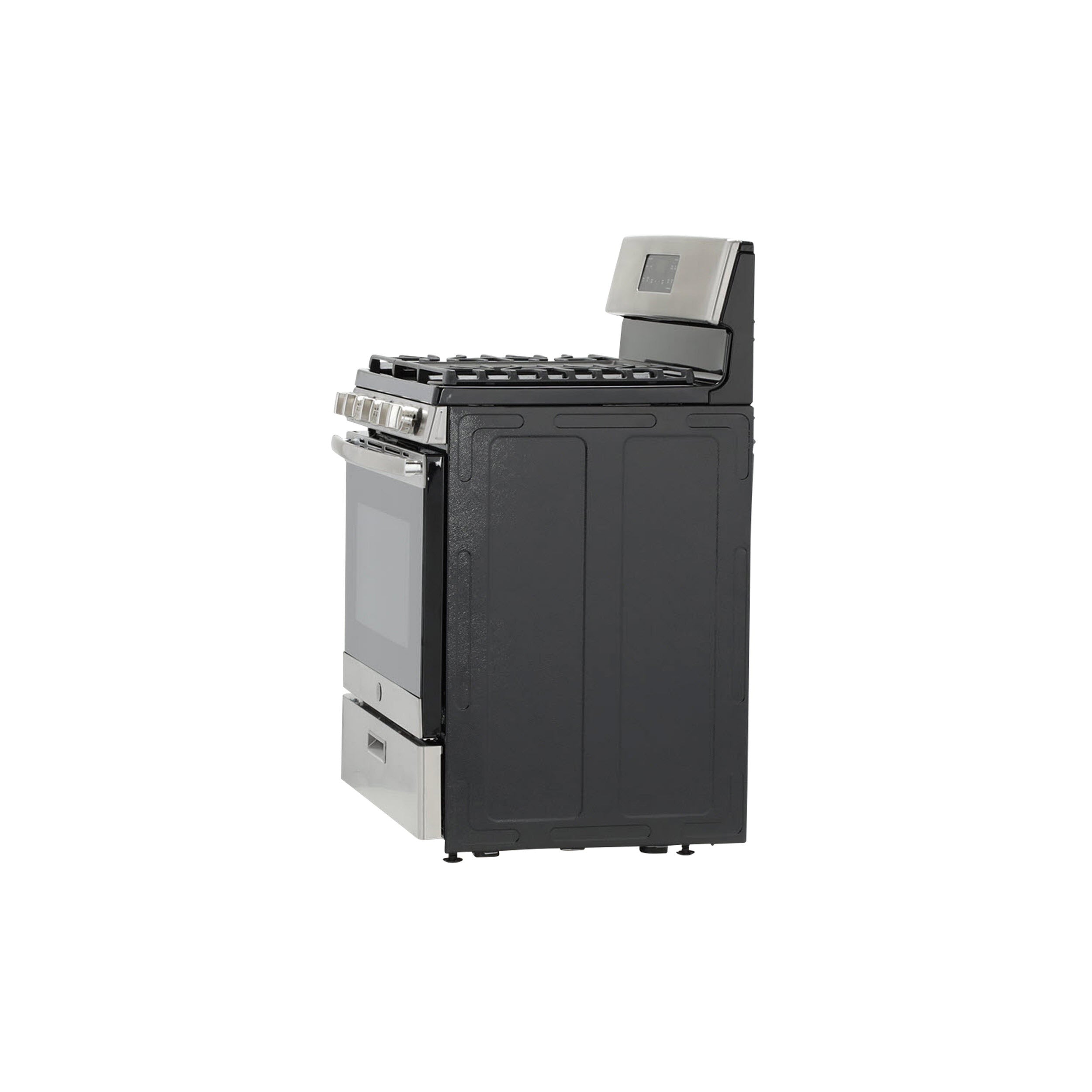 GE STAINLESS STEEL 30" FREE-STANDING GAS RANGE - Pearl Silver|Black - Ranges - Additional View 26