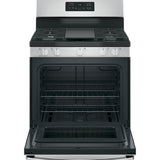 Ge Stainless Steel 30" Free-Standing Gas Range