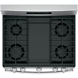 Ge Stainless Steel 30" Free-Standing Gas Range