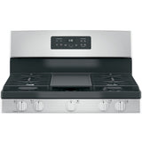 Ge Stainless Steel 30" Free-Standing Gas Range