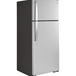 GE STAINLESS 17.5CU TOP FREEZER REFRIGERATOR - Pearl Silver - Refrigerators - Additional View 2