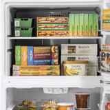 GE STAINLESS 17.5CU TOP FREEZER REFRIGERATOR - Pearl Silver - Refrigerators - Additional View 6
