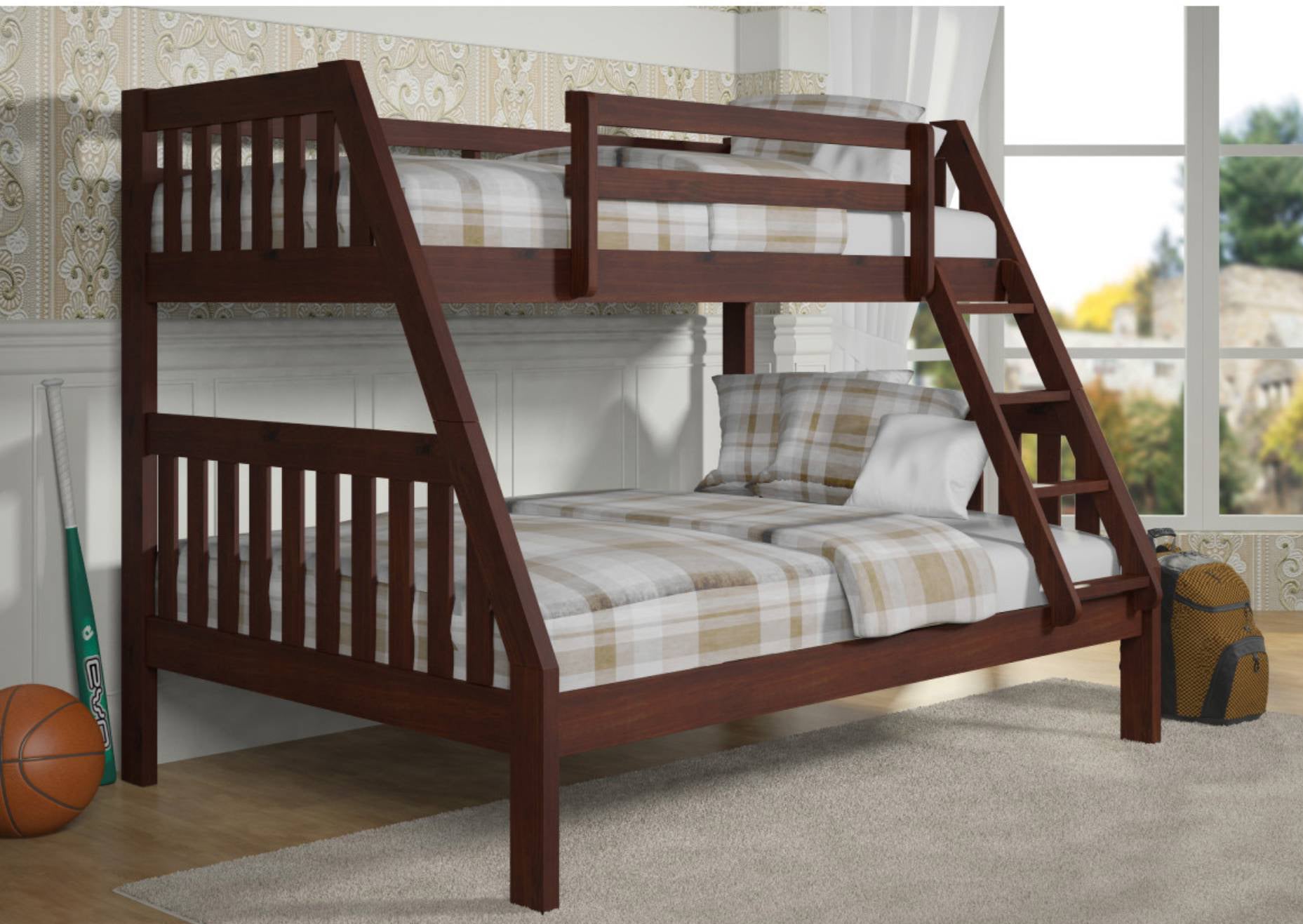 Expedition Twin/Full Bunkbed - Cappucino - Additional View 1