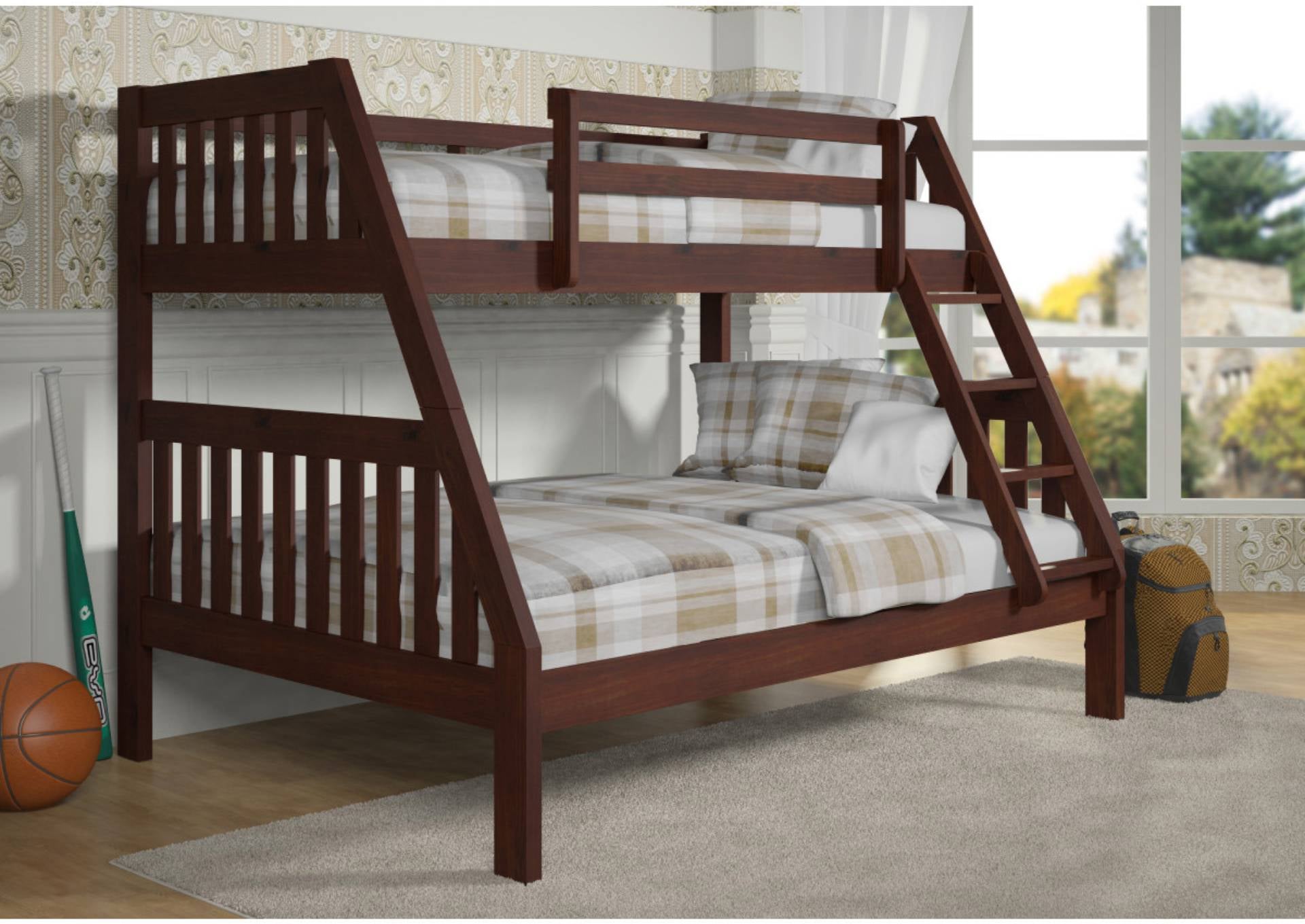 Expedition Twin/Full Bunkbed - Cappucino - Additional View 1