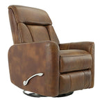 Taurus Sienna Leather Swivel Recliner - Sienna - Additional View 1