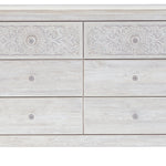 Ashley Furniture - Paxberry Dresser - White Wood - Dresser & Mirror - Additional View 2