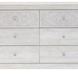 Ashley Furniture - Paxberry Dresser - White Wood - Dresser & Mirror - Additional View 2