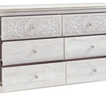 Ashley Furniture - Paxberry Dresser - White Wood - Dresser & Mirror - Additional View 3