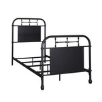 Liberty Furniture - Jolene Vintage Twin Bed - Black - Metal - Beds - Additional View 1
