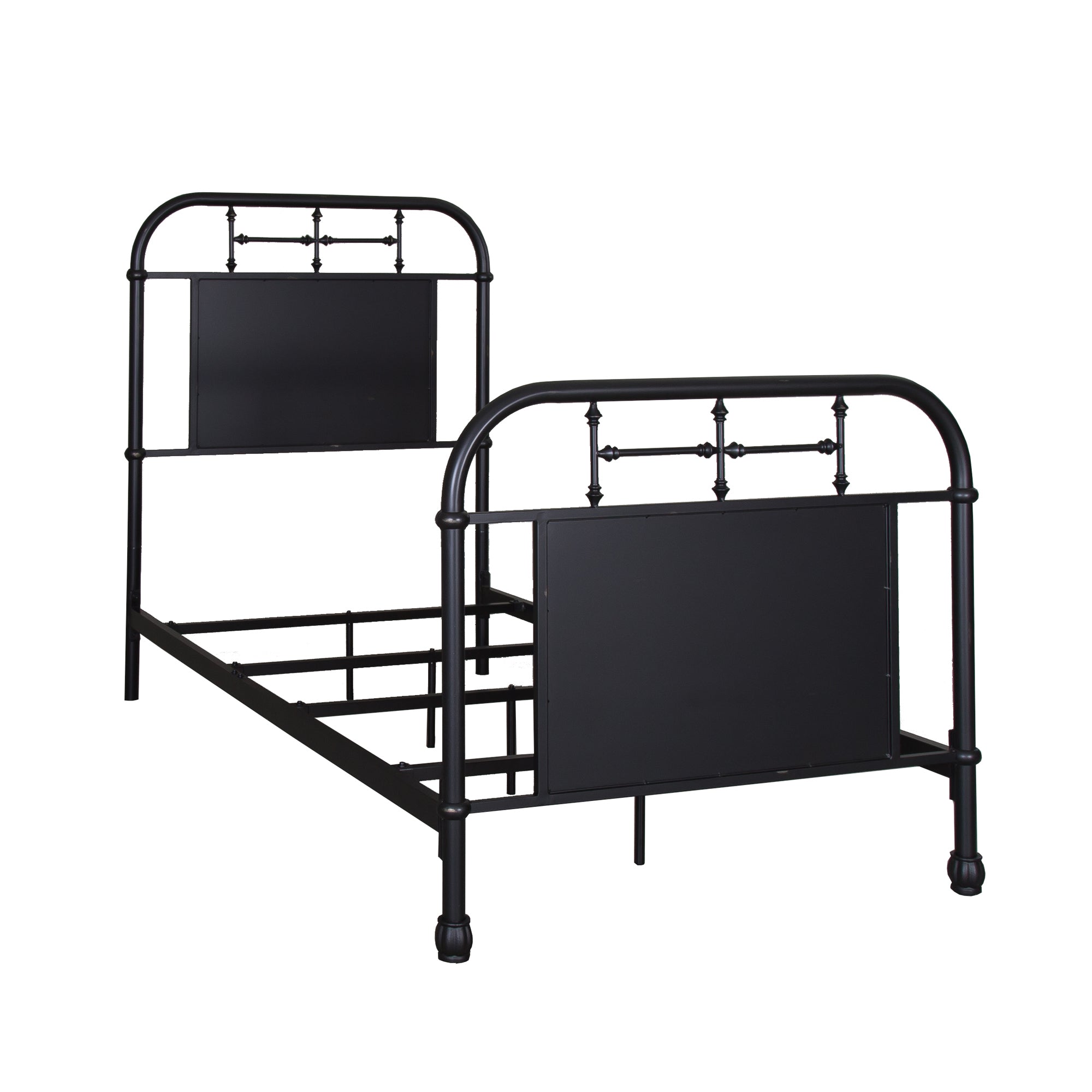 Liberty Furniture - Jolene Vintage Twin Bed - Black - Metal - Beds - Additional View 1