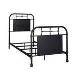 Liberty Furniture - Jolene Vintage Twin Bed - Black - Metal - Beds - Additional View 2