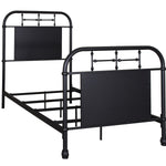 Liberty Furniture - Jolene Vintage Twin Bed - Black - Metal - Beds - Additional View 3